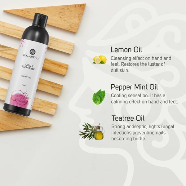 Hand And Foot Soak Ingredients: Herbal Extracts