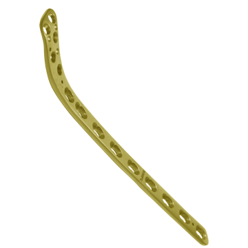 Lateral Tibia Plate With Locking System Head Diameter: 5 Millimeter (Mm)