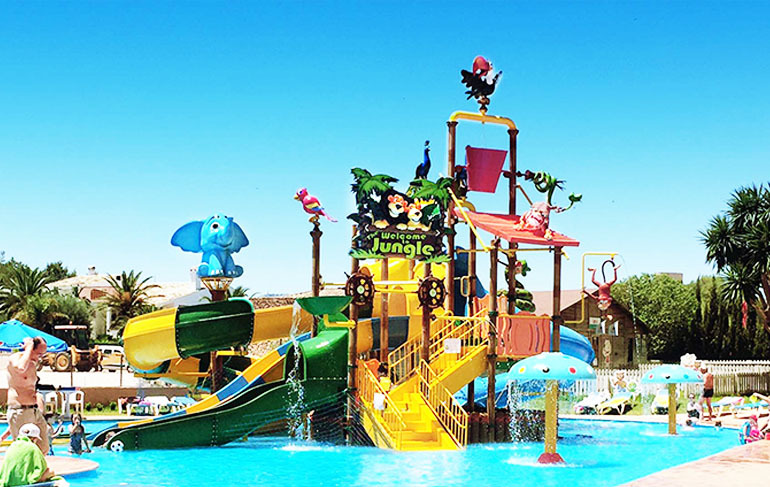 Metal 4 Platform Water Play System