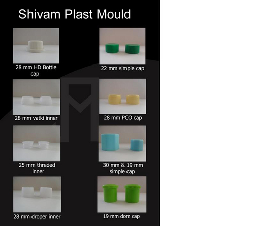 Round Shape Multi Color Plastic Cap - Size: Different Sizes Availalbe