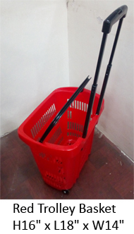 Plastic Shopping Baskets - Plastic, 304.8 Mm Depth, Ivory Color | Durable, Eco-friendly, Lightweight, Rust Proof, Water Resistant, Customizable Designs