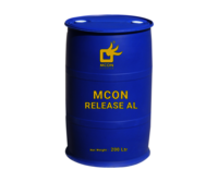 MCON RELEASE AL - Liquid Emulsion, Light Brown Appearance | Superior Mould Release Agent for Aluminium and Steel Formwork, Ensures Fair-Faced Concrete, Non-Staining and Easy Stripping, Minimizes Cleaning of Shutters