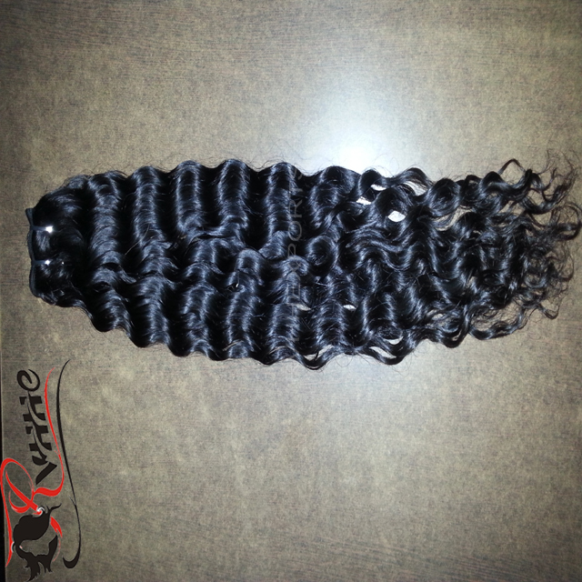 Natural Wholesale Curly Temple Virgin Unprocessed Raw Indian Hair