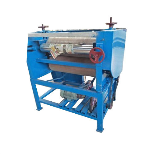 Blue Plywood Veneer Glue Spreader Machine