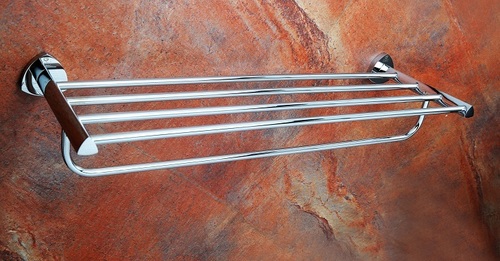 ब्रास टॉवल रैक 24' साइज़: 24 और 18 इंच उपलब्ध हैं