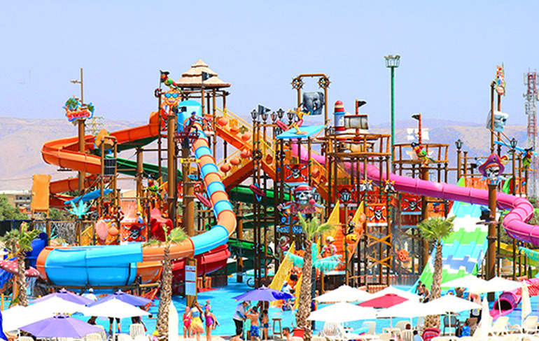 Metal 27 Platform Water Play Structure