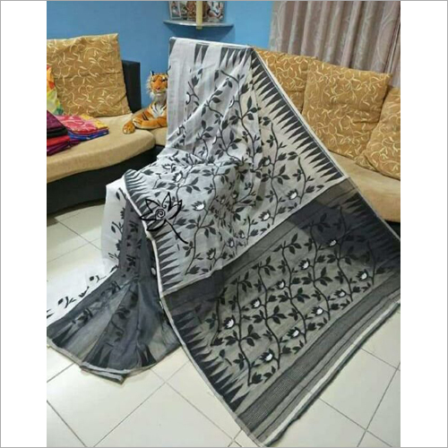 Cotton Silk Ladies Jamdani Saree