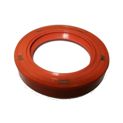 Silicon Seal - Silicone Rubber, Customizable Dimensions, Orange Torus Shape | Shore A Hardness, -40°C to 200°C Temperature Range, Ideal for Automotive and Aerospace Applications