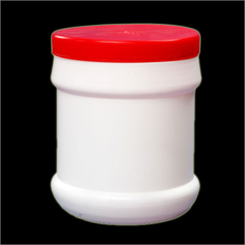 HDPE White Plastic Jar
