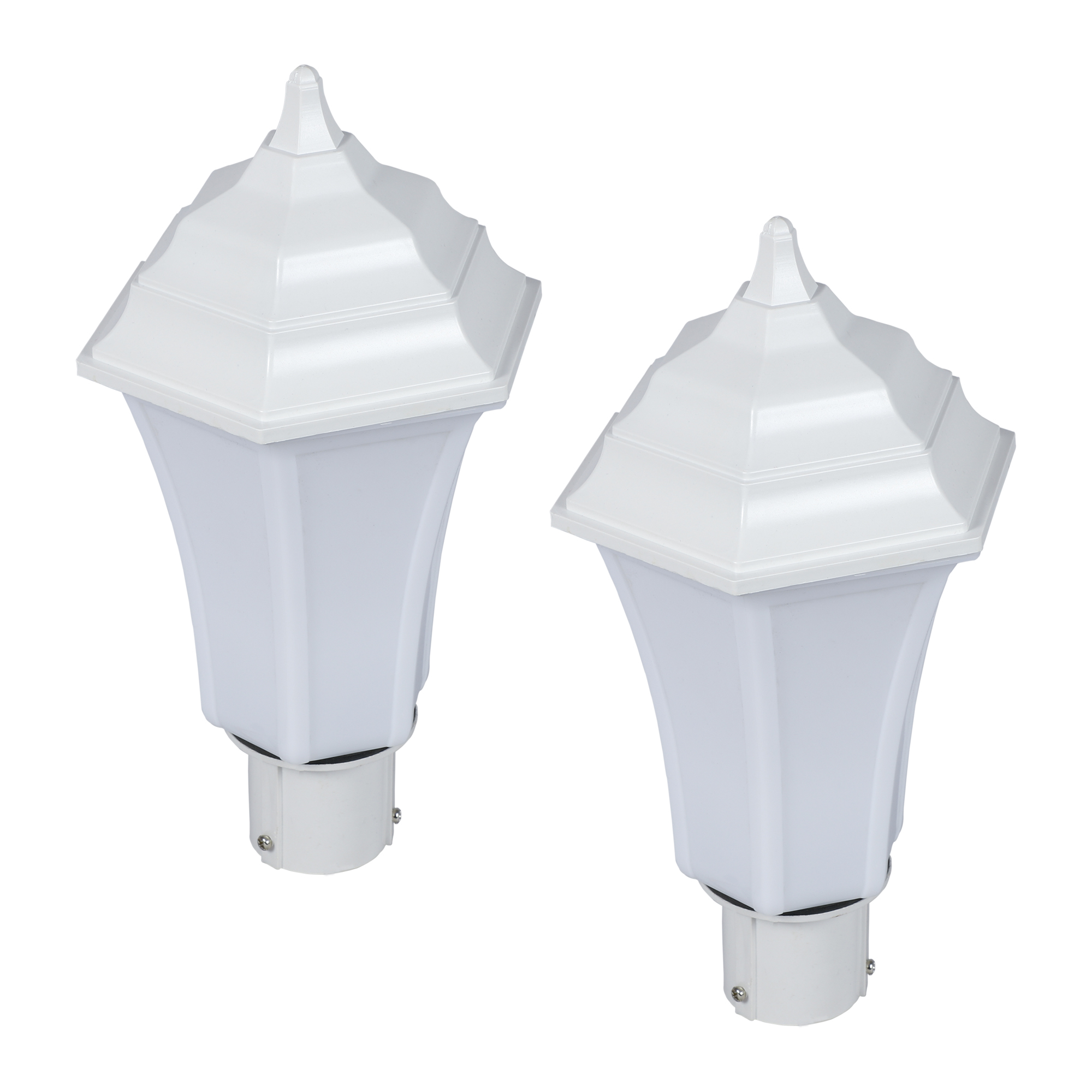 Black And White Gate Light Triangular