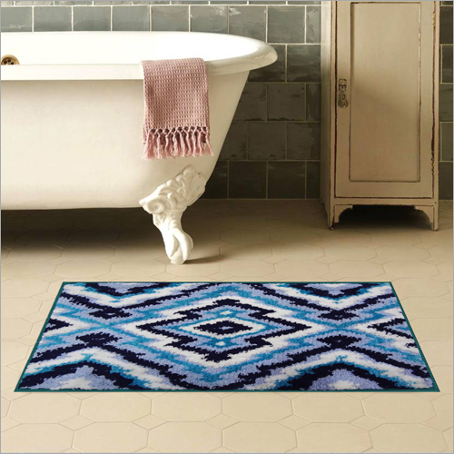 सॉफ्ट कॉटन बाथरूम मैट बैक मटेरियल: रबर टीपीआर