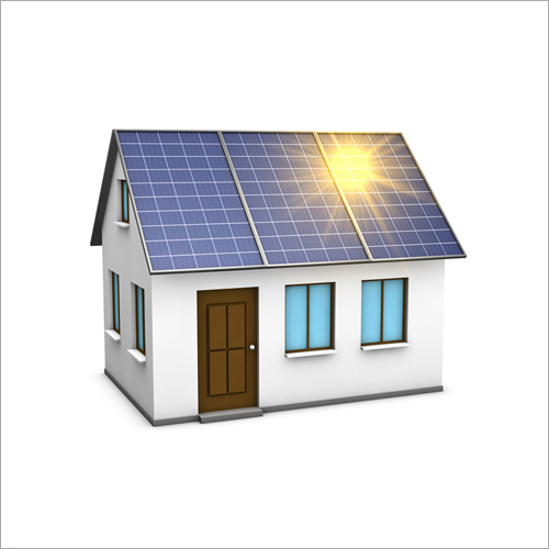 Grey And White Solar Rooftop System