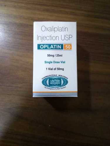 OXALIPLATIN INJECTION - 50 MG, Liquid Form | Anti-Smoking Drug, Suitable for Adults, Store in Dry Place