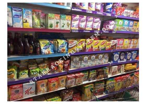 Grocery Store Fixtures Racks Capacity: 100 Kg/day