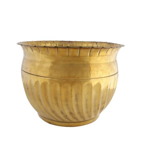 Golden Home Brass Planter