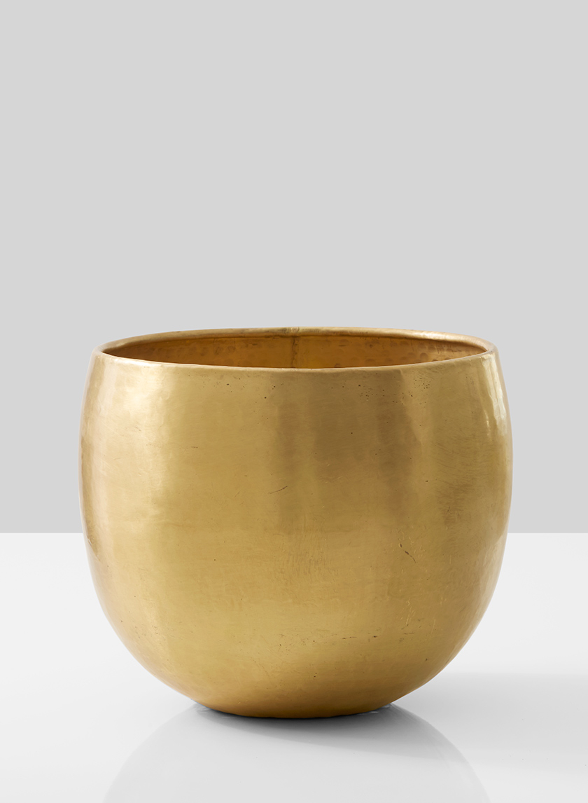 Golden Home Brass Planter