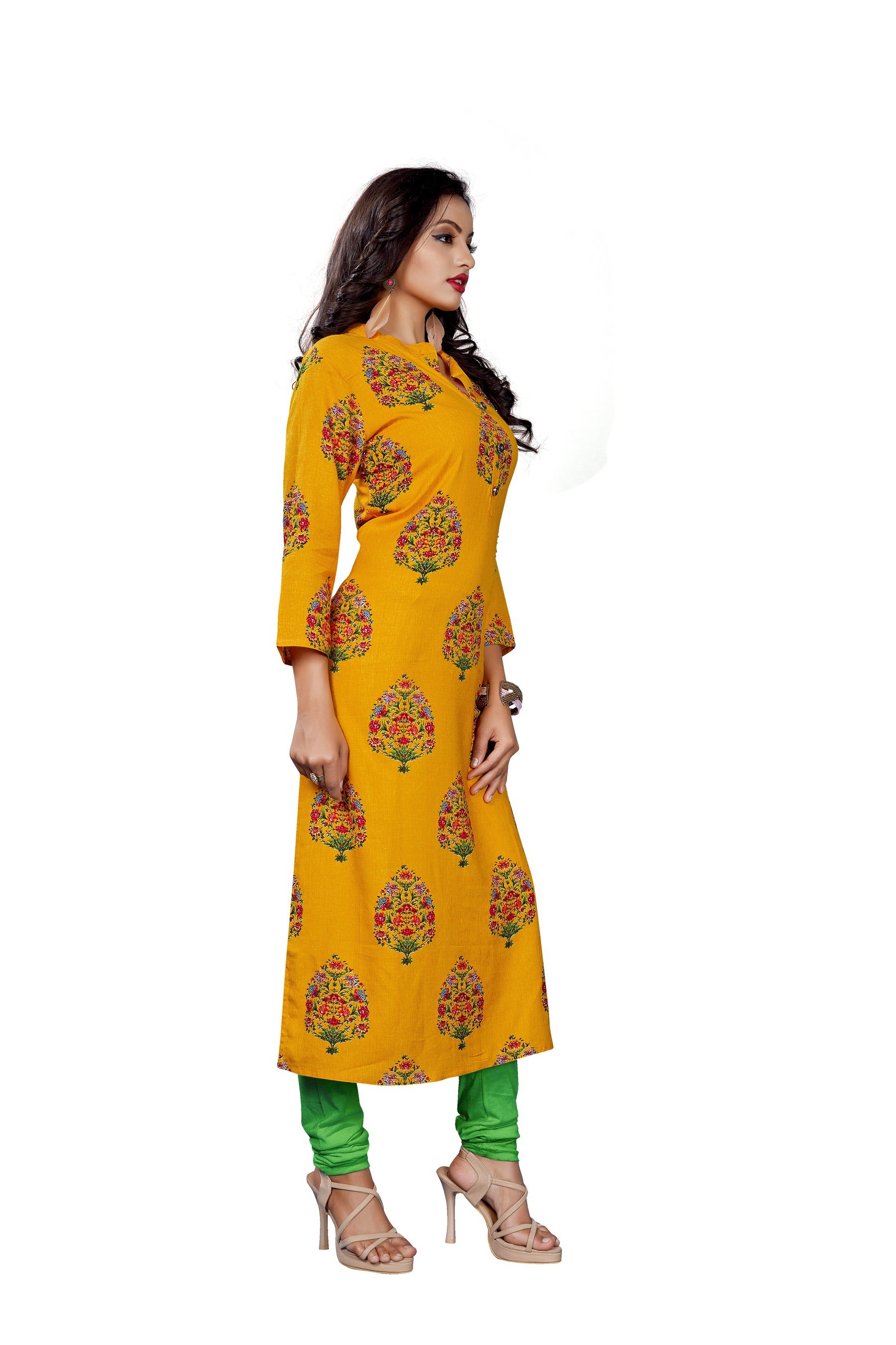 Single Color Printed Kurti