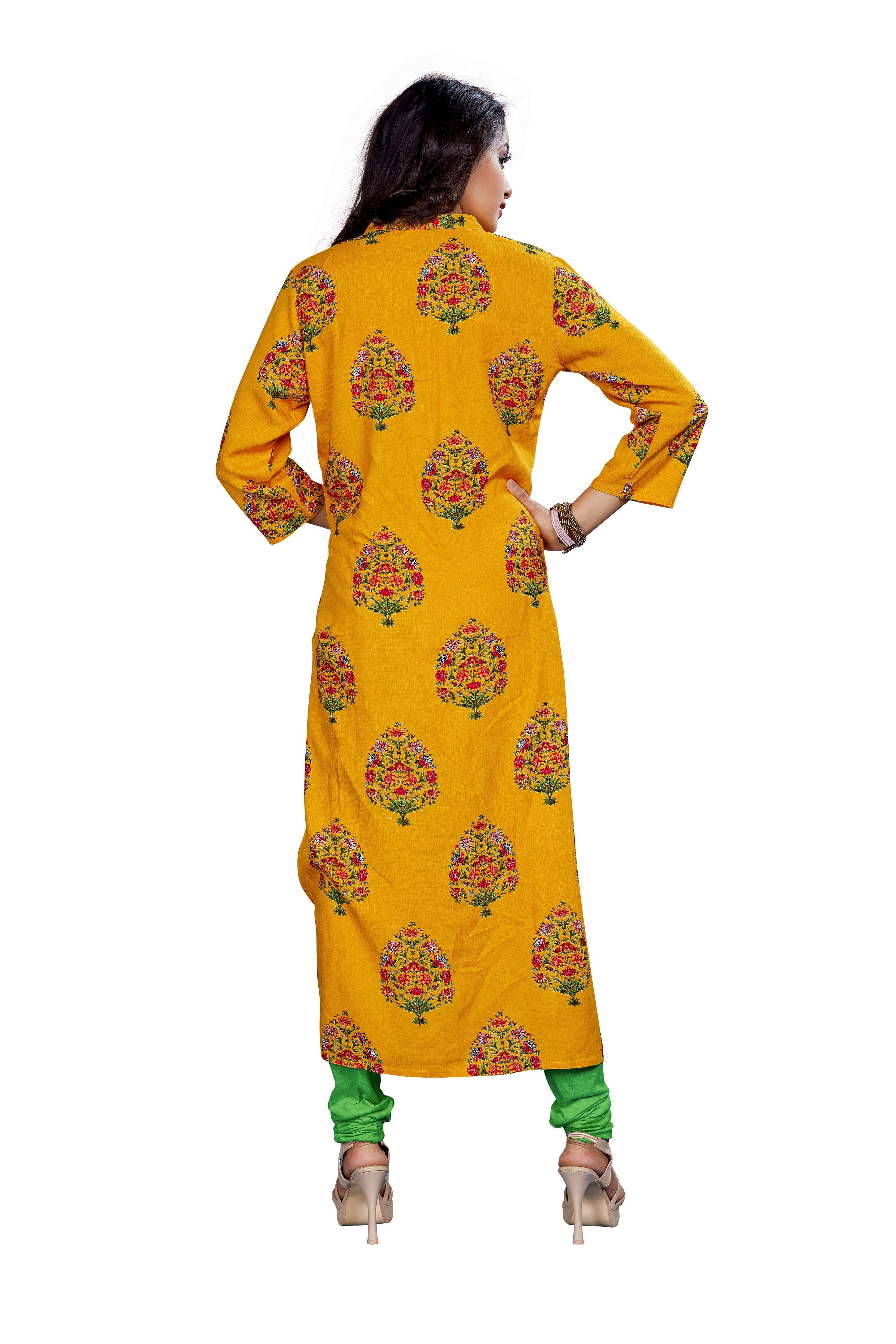 Single Color Printed Kurti