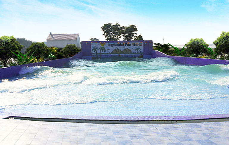 Metal Wave Pool Mechanism