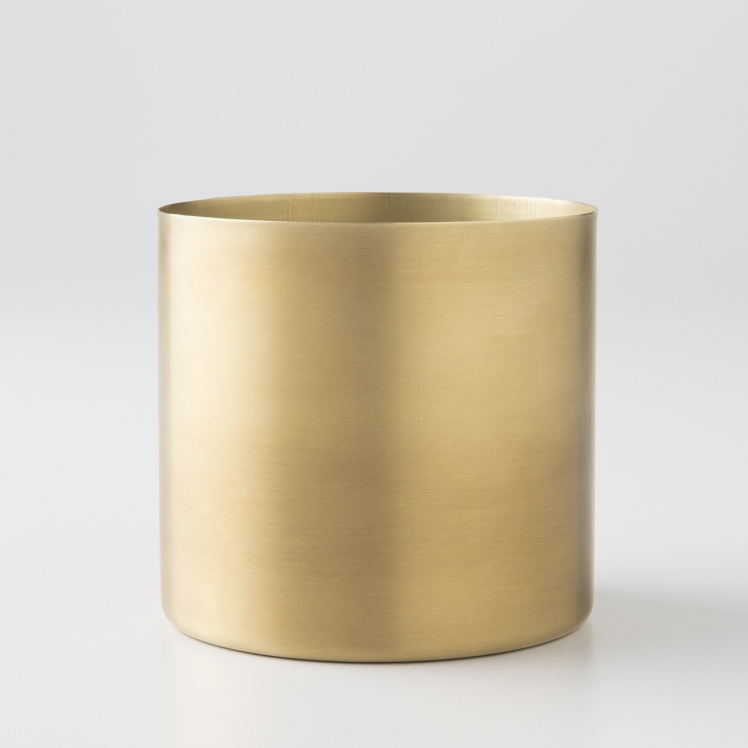 Golden Swedish Polished Brass Planter Large