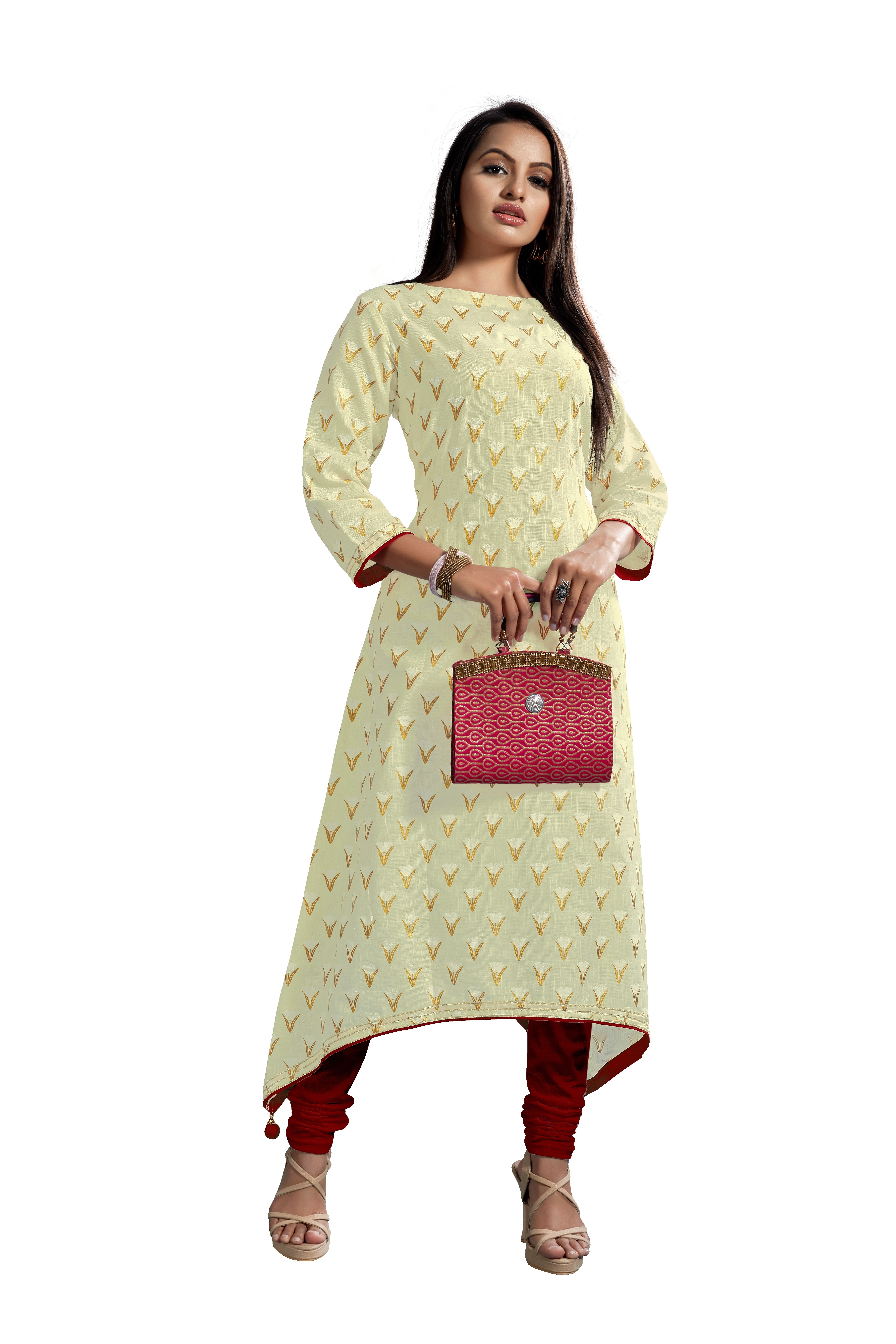 Yellow Designer Kurti