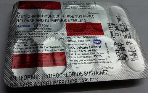 Metformin Hydrocloride Sustained Release Tablets General Medicines