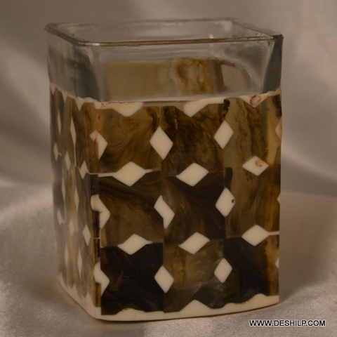 Antique Imitation Designer Glass Votive Candle Holders Candle Holders