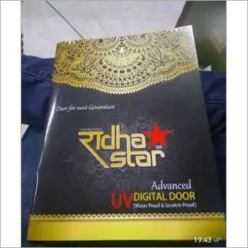 UV coated Digital doors