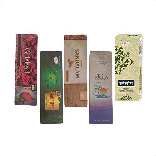 अगरबत्ती पैकिंग बॉक्स