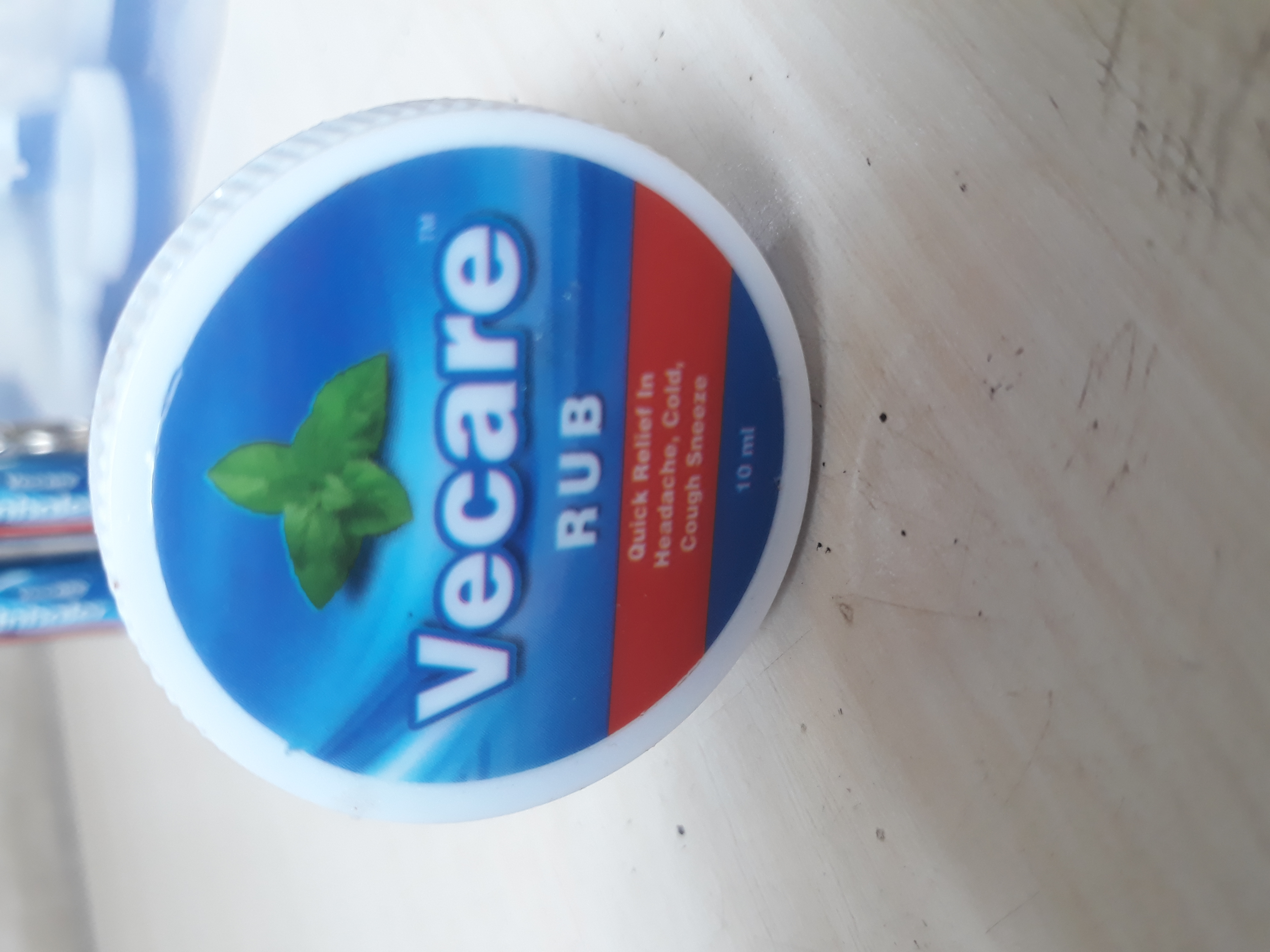 Ointment Vecare Rub Balm 5ml