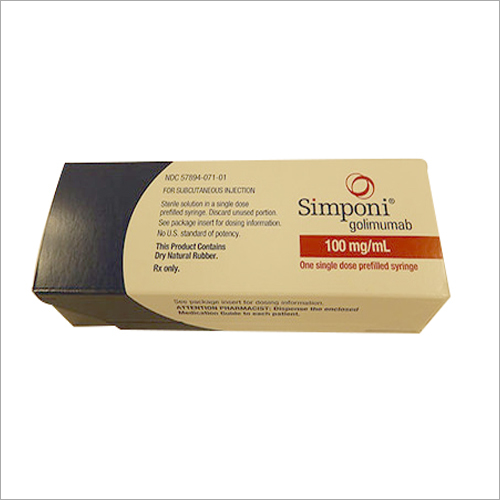 Simponi 100 Mg Ph Level: 5.5
