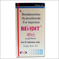 बेंडामुस्टाइन हाइड्रोक्लोराइड इंजेक्शन पीएच स्तर: 2.5 - 3.5