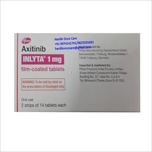 Axitinib Inlyta 1Mg Tablets General Medicines