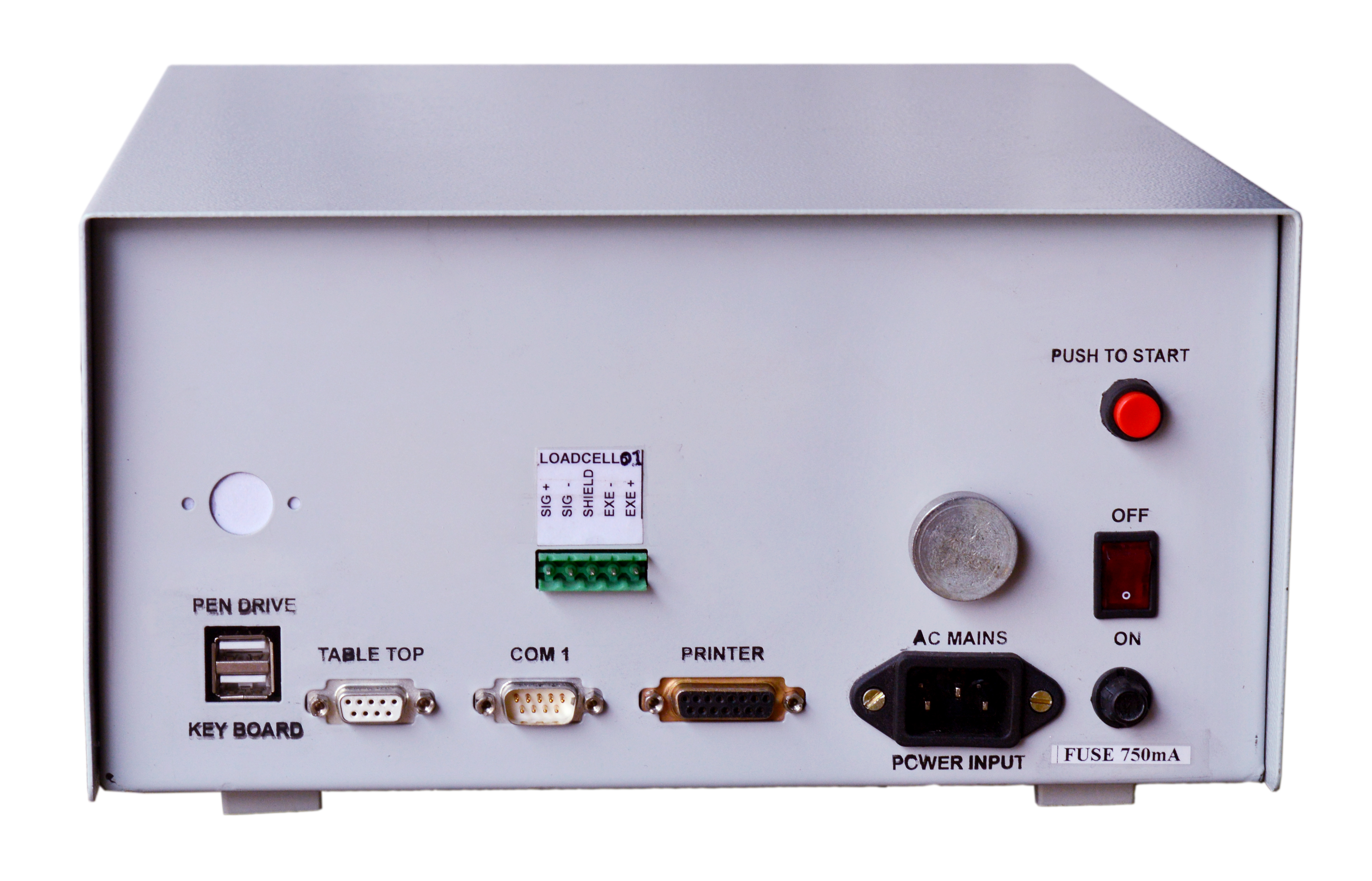 Industrial Heavy Duty Floor Scale With External Printer