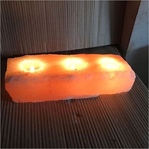 चाय के रॉक सॉल्ट लाइट होल्डर लैंप