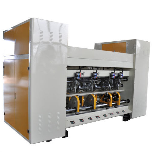 White Composed Thin Blade Slitter Scorer Machine