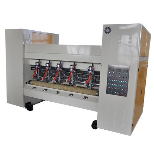 White Thin Blade Slitter Scorer Machine