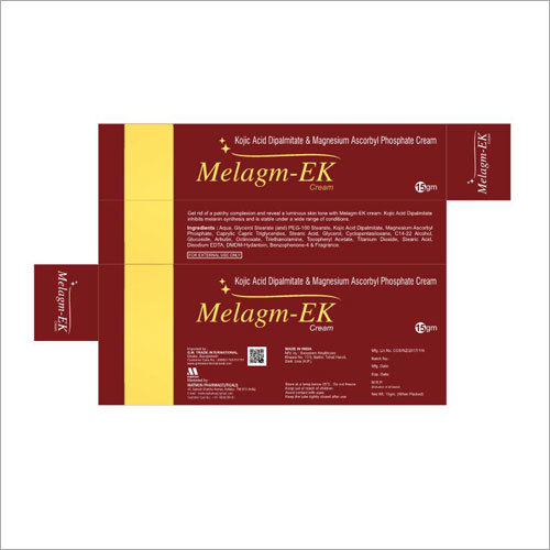 कोजिक एसिड डिपाल्मिटेट और मैग्नीशियम एस्कॉर्बिल फॉस्फेट क्रीम