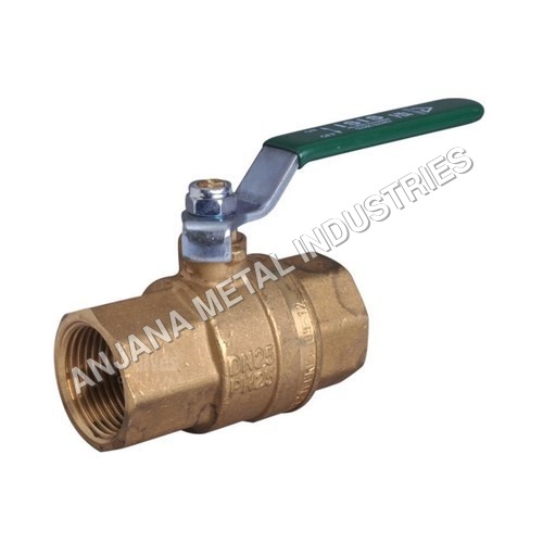 Bronze Ball Valve - Female Threaded Ends, 15mm to 50mm Size Range | Controls Fluid Flow, High Pressure Resistance, Hand Lever Operation