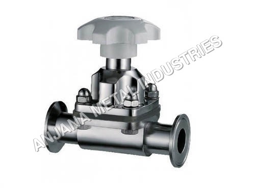 एसएस मैनुअल टीसी एंड डायाफ्राम वाल्व