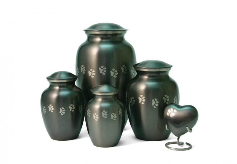 Pet Urn - High-quality Durable Medium Dog Or Cat Urn | Secure Threaded Lid, Easy-fill Wide Opening
