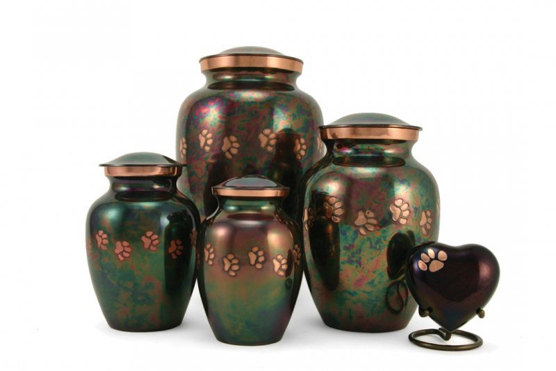 Pet Urn - High-quality Durable Medium Dog Or Cat Urn | Secure Threaded Lid, Easy-fill Wide Opening