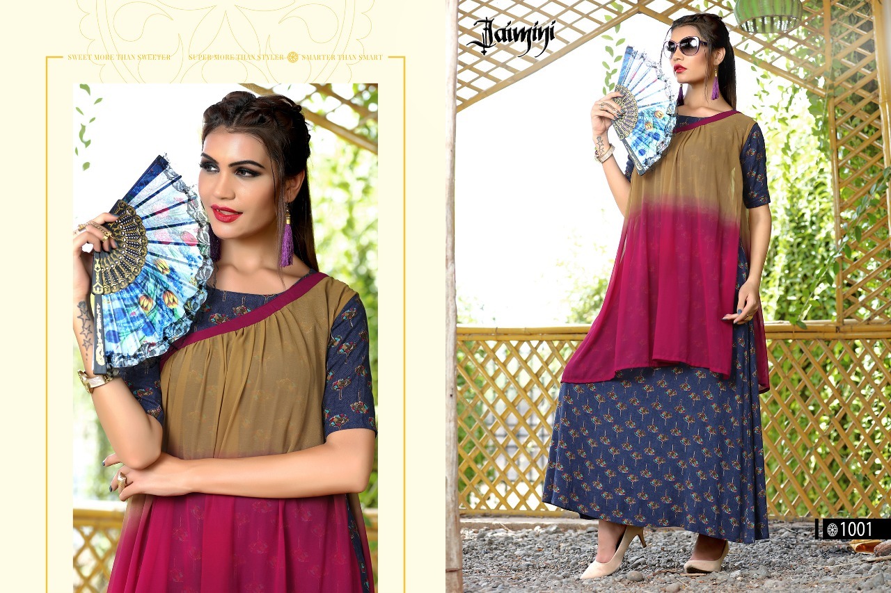 Designer Kurtis - Rayon Print With Georgette Shrug, L Xl Size, Feather Decorations, Breathable And Quick Dry Fabric, 3-4th Sleeve Style