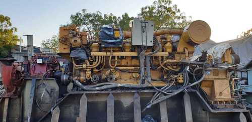 गियर बॉक्स के साथ सेमी-ऑटोमैटिक कैटरपिलर 3516 मेन प्रोपोलियन इंजन