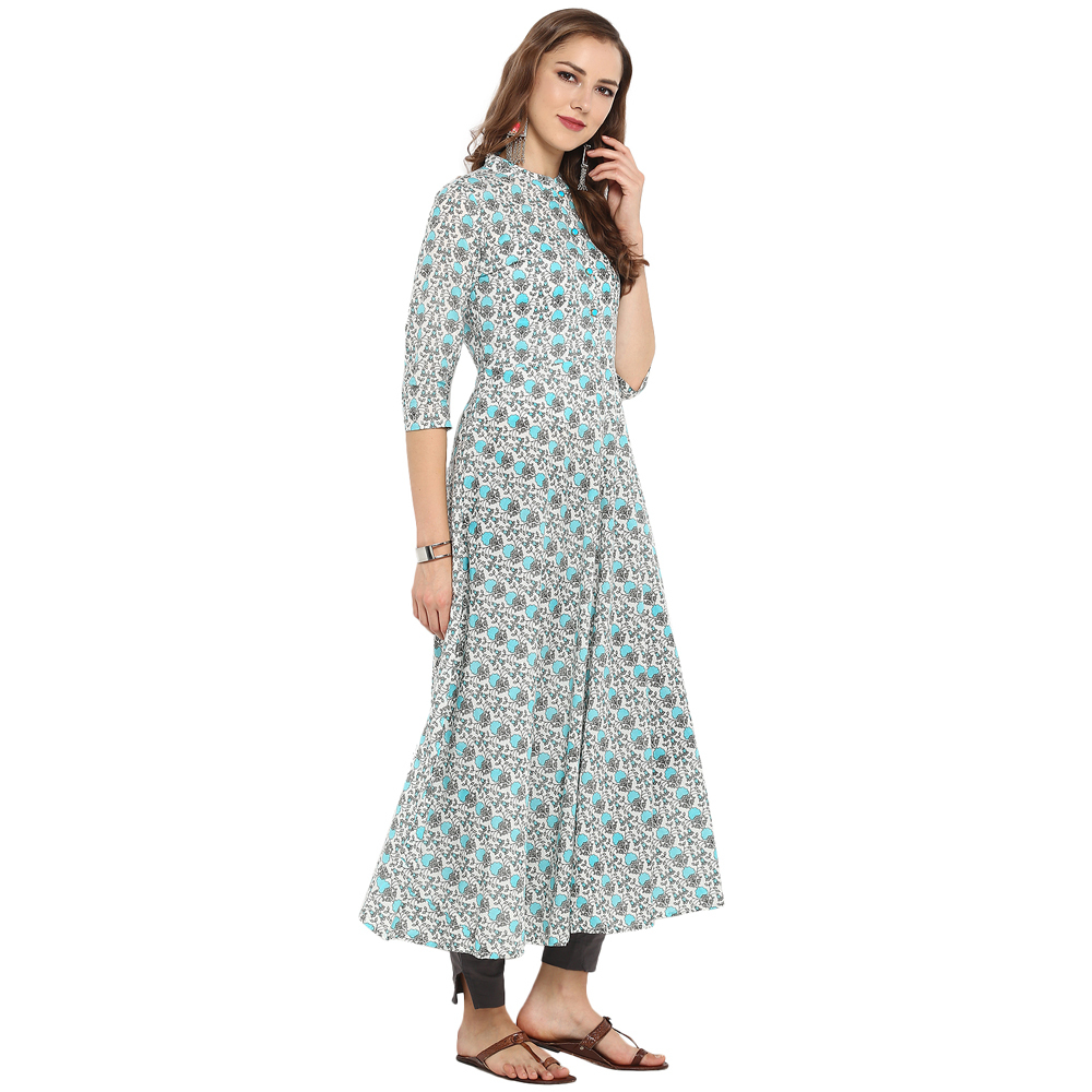 Long Kurtis Bust Size: 36 To 44 Inch (In)