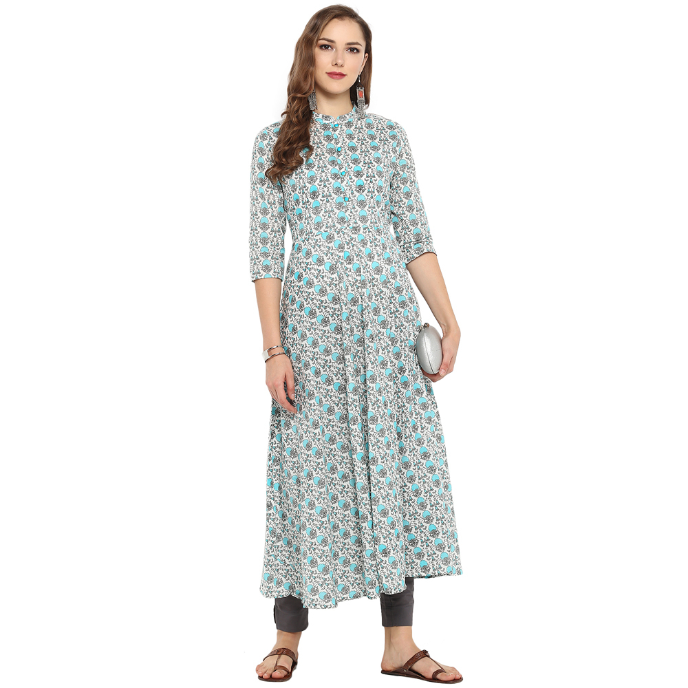 Long Kurtis Bust Size: 36 To 44 Inch (In)