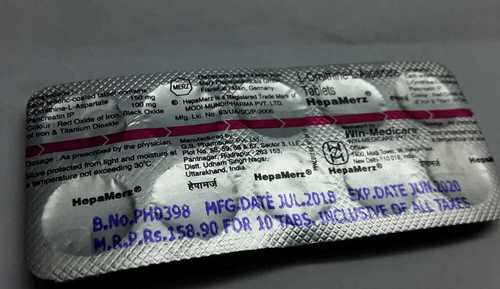 एल-ओमिथिन एल एस्पार्टेट टैबलेट सामान्य दवाएं