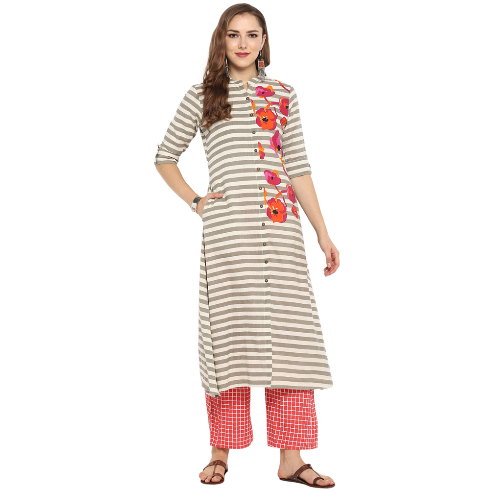 Printed Cotton Ladies Kurtas