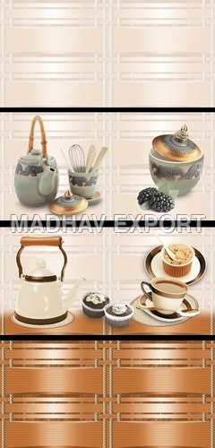 Brown Luster Digital Wall Tiles