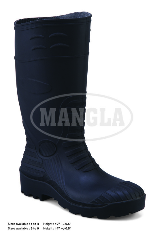 Rock Master Gumboot - Color: Black